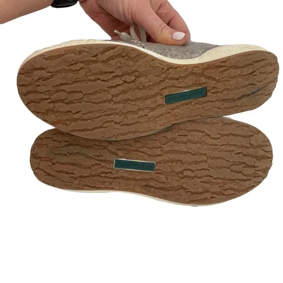 Josef Seibel Leather Metallic Caspian Sneakers 7 - Picture 11 of 13